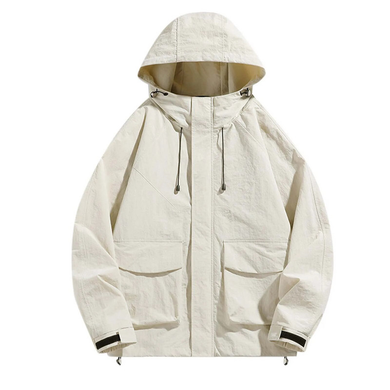 Pánska pracovná bunda, ležérna, vetruodolná, trendová, všestranná bunda, ľahká, vetruodolná, termo oblečenie pre mužov