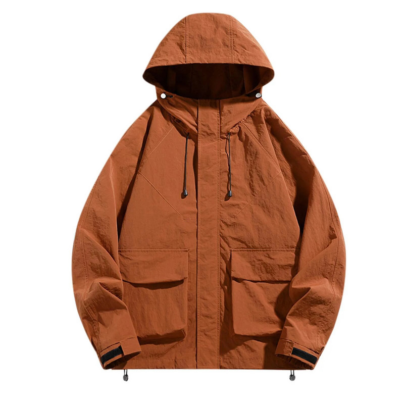 Pánska pracovná bunda, ležérna, vetruodolná, trendová, všestranná bunda, ľahká, vetruodolná, termo oblečenie pre mužov