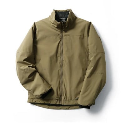 Jachetă militară impermeabilă pentru bărbați, în aer liber, guler suport, rezistentă la vânt, jachetă cu căptușeală caldă, cuplu ușoară, pentru schi