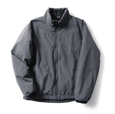 Jachetă militară impermeabilă pentru bărbați, în aer liber, guler suport, rezistentă la vânt, jachetă cu căptușeală caldă, cuplu ușoară, pentru schi