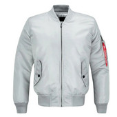 Jednofarebná klasická bomberová bunda Ma1, jarná jeseň, pánska pilotná baseballová bunda, pár, streetwear, stojatý golier, pánsky kabát