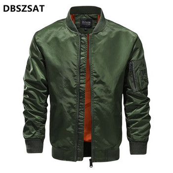 Пролетно есенно яке MA1 Pilot Jacket Men Outdoor Fashion Baseball Jacket Large Size S-5XL Windbreakers Flight Coat Мъжко яке Bomber Jacket