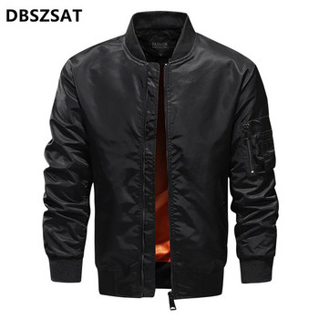 Пролетно есенно яке MA1 Pilot Jacket Men Outdoor Fashion Baseball Jacket Large Size S-5XL Windbreakers Flight Coat Мъжко яке Bomber Jacket