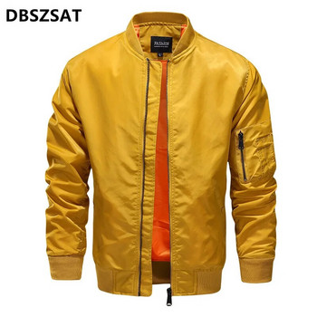 Пролетно есенно яке MA1 Pilot Jacket Men Outdoor Fashion Baseball Jacket Large Size S-5XL Windbreakers Flight Coat Мъжко яке Bomber Jacket