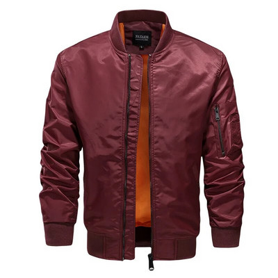 Ανοιξιάτικο φθινόπωρο MA1 Pilot Jacket Ανδρικό μπουφάν μπέιζμπολ μόδας εξωτερικού χώρου Μεγάλο μέγεθος S-5XL Windbreakers Flight Coat Ανδρικό μπουφάν Bomber