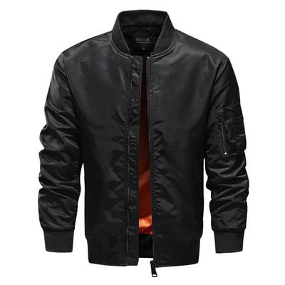 Ανοιξιάτικο φθινόπωρο MA1 Pilot Jacket Ανδρικό μπουφάν μπέιζμπολ μόδας εξωτερικού χώρου Μεγάλο μέγεθος S-5XL Windbreakers Flight Coat Ανδρικό μπουφάν Bomber