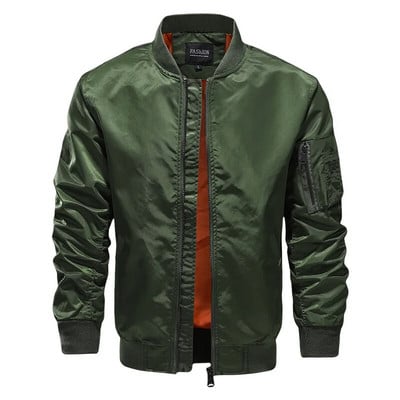 Ανοιξιάτικο φθινόπωρο MA1 Pilot Jacket Ανδρικό μπουφάν μπέιζμπολ μόδας εξωτερικού χώρου Μεγάλο μέγεθος S-5XL Windbreakers Flight Coat Ανδρικό μπουφάν Bomber