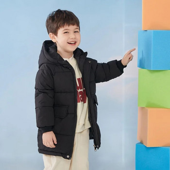 Toddler Παιδικό Αγόρι Μπουφάν Χειμερινό Ζεστό Παλτό για Μικρά Παιδιά Εξωτερικά Ενδύματα με κουκούλα Ρούχα Εφηβικά Ρωσικά μακριά παρκά 10 ετών