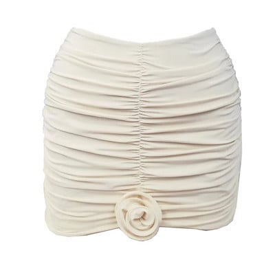 Dámske dvojdielne plavky s kvetinovým vzorom a šnurovaním 2024, push-up podprsenka s vystuženou podprsenkou, biele, plážové, monokini