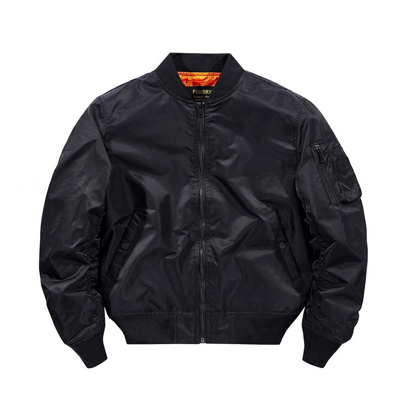 Pánska bomber bunda jarná zima pánska baseballová bunda pilot pánske vrchné oblečenie kabát zips voľné pánske taktické oblečenie
