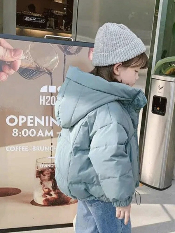 Haine din bumbac pentru fete Haine de iarnă pentru copii Haine de pâine Jachetă pentru fete Îmbrăcăminte pentru copii Parka Salopete de iarnă pentru copii