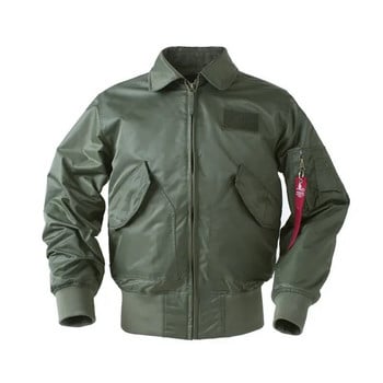 Пролетно есенно яке CWU-45P Pilot Jacket Men Air Force Baseball Uniform Waterproof Bomber Jacket Outdoor Tactical Military Jacket Men