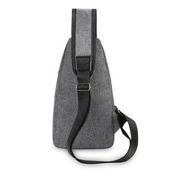2023 Νέα ανδρική έξυπνη τσάντα στήθους τσάντα χιαστί τσάντα ώμου Κορεάτικη casual ανδρική τσάντα