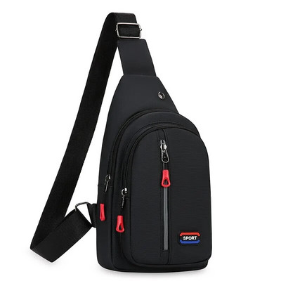 Trendová ležérna náprsná taška 2023 Nová pánska náprsná taška Multifunkčná úložná vonkajšia malá taška cez rameno