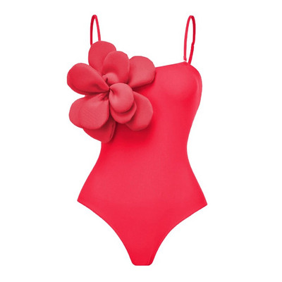 2024 Set de bikini cu flori 3D, cu acoperire, costum de baie de lux pentru femei, costum de baie cu flori sexy, talie înaltă, monokini, Desire, costum de baie