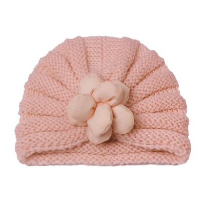 Căciulă de iarnă tricotată pentru fete Bonnet de culoare bomboană Enfant Beanie Turban Pălării Căciulă pentru nou-născut pentru băieți Accesorii