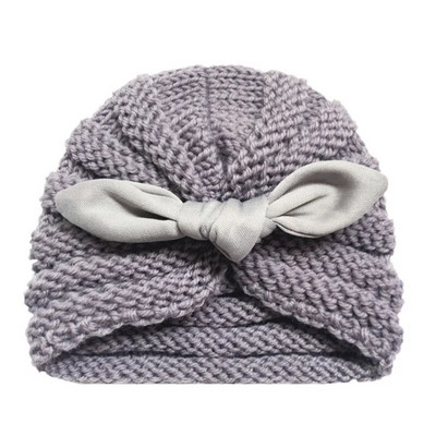 Căciulă de iarnă tricotată pentru fete Bonnet de culoare bomboană Enfant Beanie Turban Pălării Căciulă pentru nou-născut pentru băieți Accesorii