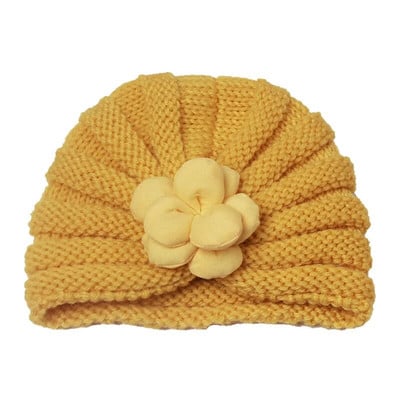 Căciulă de iarnă tricotată pentru fete Bonnet de culoare bomboană Enfant Beanie Turban Pălării Căciulă pentru nou-născut pentru băieți Accesorii