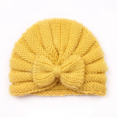 Căciulă de iarnă tricotată pentru fete Bonnet de culoare bomboană Enfant Beanie Turban Pălării Căciulă pentru nou-născut pentru băieți Accesorii