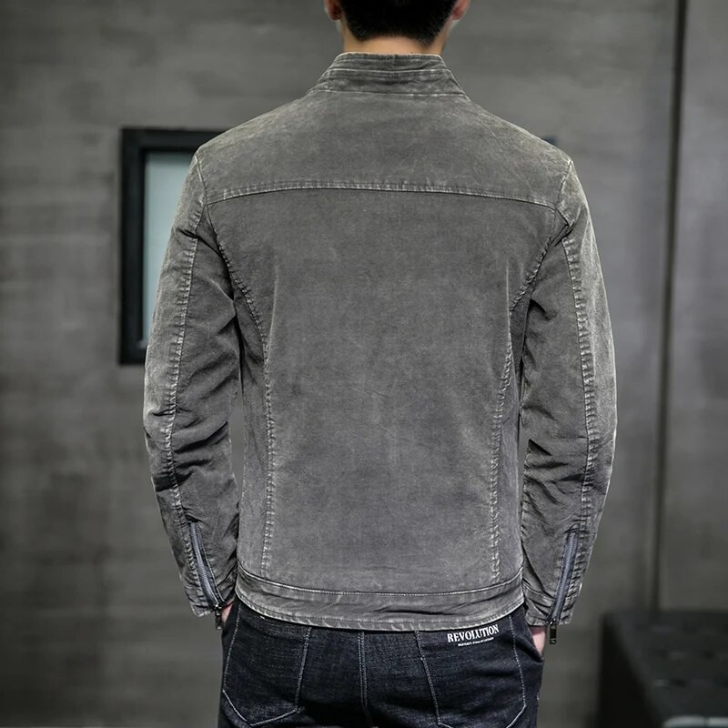 Jachetă de blugi Moda bărbați Jachete de blugi pentru bărbați Jachetă de blugi pentru bărbați, îmbrăcăminte din bumbac, de înaltă calitate, primăvară, toamnă, 206