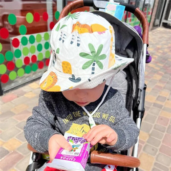 Καλοκαιρινό καπέλο για κοριτσάκια Παναμά Φθινοπωρινό καρτούν Αγόρια Καπέλο Ψαράς Καπέλο για μωρό για ήλιο Καπέλο για υπαίθριο καπέλο UV για παιδιά Καπέλο για νήπια