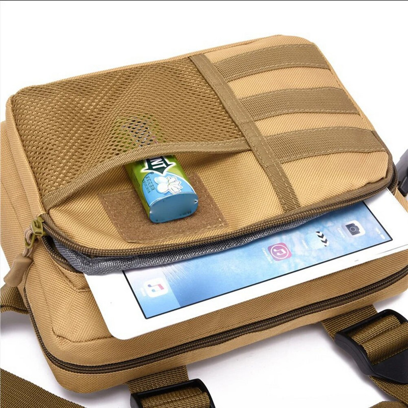 Tactics Vest Bag Streetwear Punck Chest Bag Fashion Φορητό πολυλειτουργικό πολυ-τσέπες Oxford αδιάβροχο για ταξίδια για τρέξιμο