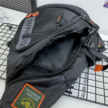 Нови мъжки чанти през рамо Пътни чанти през рамо Мъжка военна чанта за ракла за училищно пътуване Водоустойчива найлонова чанта Черен Зелен