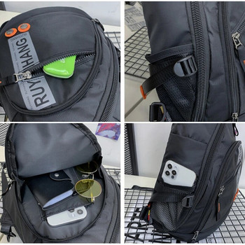 Нови мъжки чанти през рамо Пътни чанти през рамо Мъжка военна чанта за ракла за училищно пътуване Водоустойчива найлонова чанта Черен Зелен