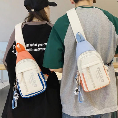 2023 Малка чанта за гърди Мъже, Жени, Слинг, чанта за кръста, джоб за телефон, през рамо, чанта за рамо, водоустойчива мъжка чанта за открито