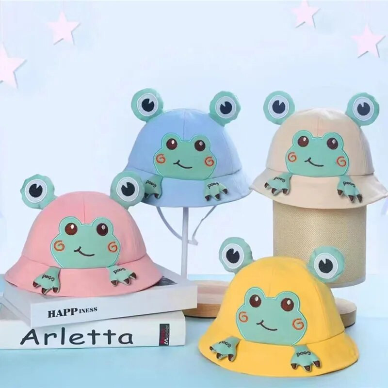 Detská vedrová čiapka 2023 Novinka pre deti Jarná vonkajšia chlapčenská dievčenská slnečná čiapka Letná roztomilá čiapka Flog pre batoľatá Detská rybárska čiapka Bavlnená