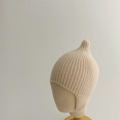 Detská ochrana sluchu, teplá detská pletená čiapka, mäkká detská čiapka pre dievčatá a chlapcov, novorodenecká čiapka, detská čiapka, rekvizity pre novorodencov