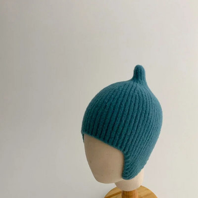 Detská ochrana sluchu, teplá detská pletená čiapka, mäkká detská čiapka pre dievčatá a chlapcov, novorodenecká čiapka, detská čiapka, rekvizity pre novorodencov