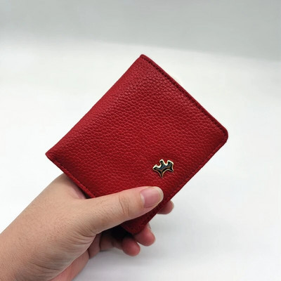  Dámske kabelky, krátke, tenké, malé, elegantné, vianočné, s jeleňmi, gombíky, dámske, držiak na karty, peňaženka, mince