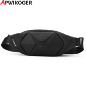 Geantă de piept cu carcasă tare, genți de umăr reglabile pentru bărbați, multifuncționale, portabile, ușoare, accesorii pentru sport în aer liber