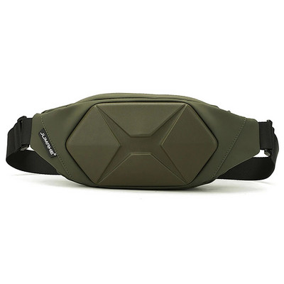 Geantă de piept cu carcasă tare, genți de umăr reglabile pentru bărbați, multifuncționale, portabile, ușoare, accesorii pentru sport în aer liber