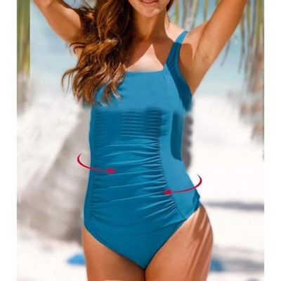 Costume de baie mari dintr-o singură piesă sexy Costum de baie de mărime mare închisă Costum de baie pentru corp negru 2024 Costum de baie pentru femei pentru piscină, plajă