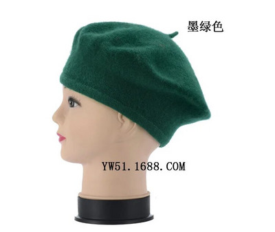 Beebid Lapsed Tüdrukud Barett Prantsuse Kunstnik Soe Villane Talvine Nokamüts Retro Vintage Tavaline Barett Ühevärviline Elegantne