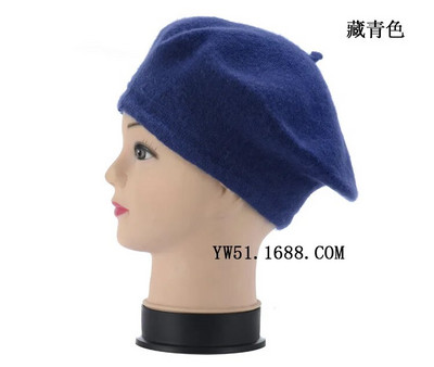 Beebid Lapsed Tüdrukud Barett Prantsuse Kunstnik Soe Villane Talvine Nokamüts Retro Vintage Tavaline Barett Ühevärviline Elegantne