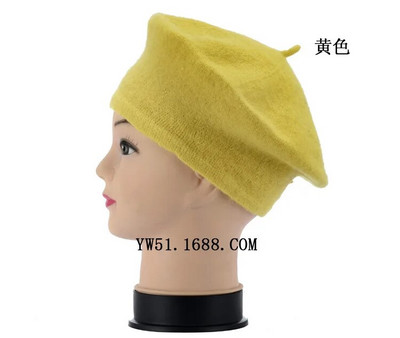 Beebid Lapsed Tüdrukud Barett Prantsuse Kunstnik Soe Villane Talvine Nokamüts Retro Vintage Tavaline Barett Ühevärviline Elegantne