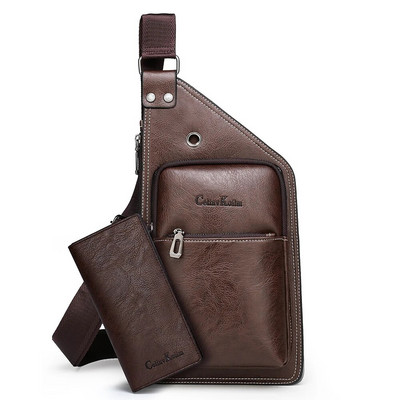 Celinv Koilm, marcă celebră, geantă pentru bărbați, din piele, pentru piept pentru bărbați, la modă, geantă de călătorie simplă, pentru tineret.