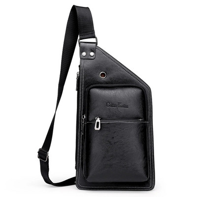 Celinv Koilm, marcă celebră, geantă pentru bărbați, din piele, pentru piept pentru bărbați, la modă, geantă de călătorie simplă, pentru tineret.