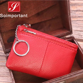 Poșete fierbinți și portofele din PU pentru femei Poșetă pentru monede pentru femei Genți pentru bani cu fermoar mic Suport card Poșeta pentru chei