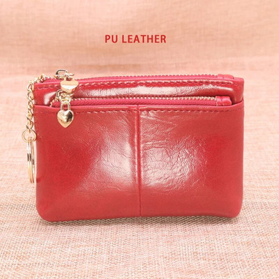 Poșete fierbinți și portofele din PU pentru femei Poșetă pentru monede pentru femei Genți pentru bani cu fermoar mic Suport card Poșeta pentru chei
