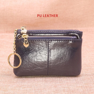 Poșete fierbinți și portofele din PU pentru femei Poșetă pentru monede pentru femei Genți pentru bani cu fermoar mic Suport card Poșeta pentru chei