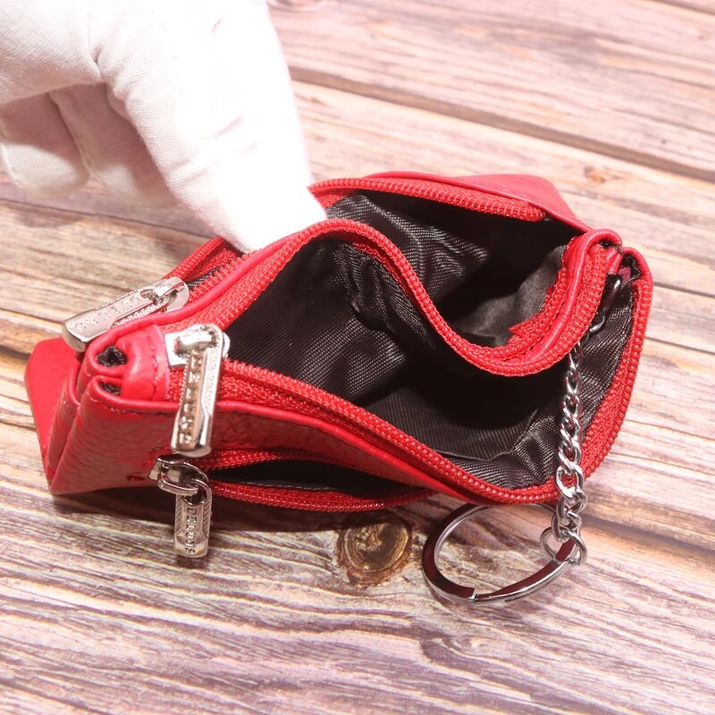 Poșete fierbinți  și portofele din PU pentru femei Poșetă pentru monede pentru femei Genți pentru bani cu fermoar mic Suport card Poșeta pentru chei