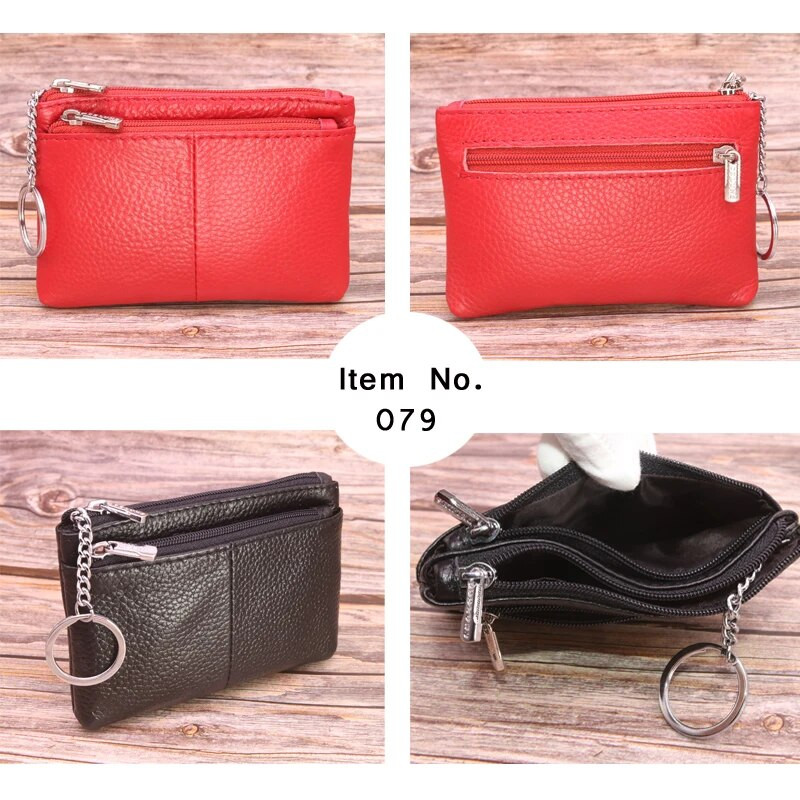 Poșete fierbinți  și portofele din PU pentru femei Poșetă pentru monede pentru femei Genți pentru bani cu fermoar mic Suport card Poșeta pentru chei