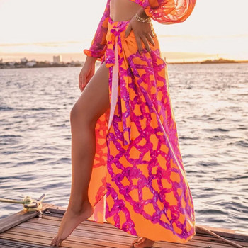 2024 Нов секси бикини Дамски бански Push Up Бикини Бански костюм Плажно облекло Бикини с принт Дамски комплект бикини с висока талия Плажно облекло