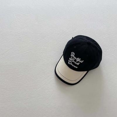 2023 Coreea litera pentru copii șepci de baseball modă toamnă băieți fete umbrelă de soare culoare asortată pălării cu limbă de rață șapcă cu vârf pentru bebeluși