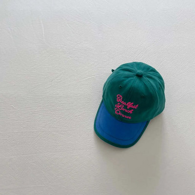 2023 Coreea litera pentru copii șepci de baseball modă toamnă băieți fete umbrelă de soare culoare asortată pălării cu limbă de rață șapcă cu vârf pentru bebeluși