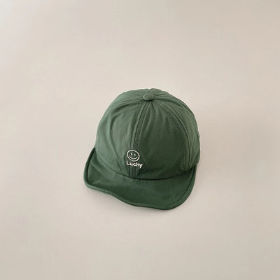 Jarné letné detské slnečné klobúky s krásnym úsmevom, detské chlapčenské dievčatá, mäkké šiltovky, baseballové čiapky, bavlnené jesenné detské šiltovky so šiltom